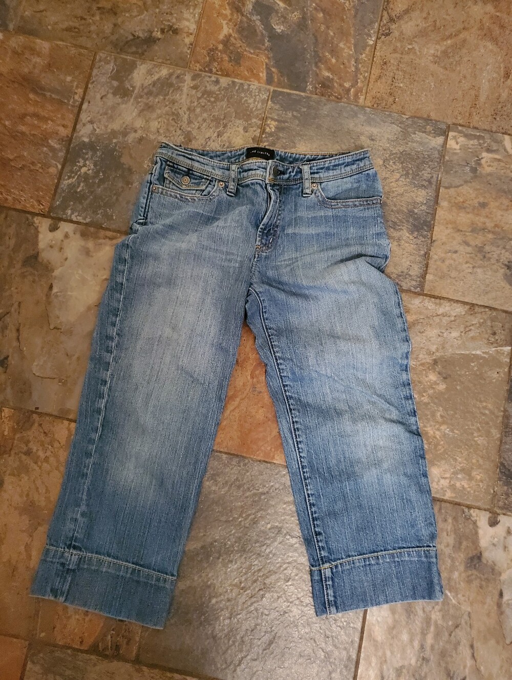 The Limited Womens Light Blue Capri Jeans Size 6 Preowned